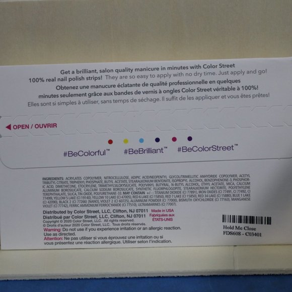 Hold Me Close Color Street Dry Nail Polish - Picture 3 of 3